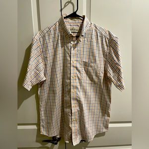 Mens Orvis short sleeve button shirt